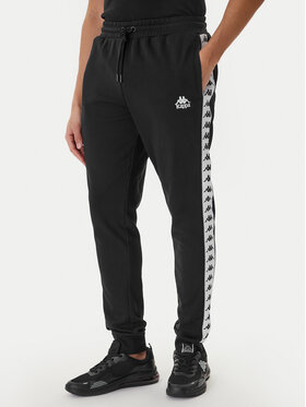Kappa Kappa Melegítő alsó Banda Alanz 3 321Y8FW Fekete Comfort Fit