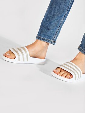 adidas Шльопанці adidas adilette Aqua EF1730 Білий