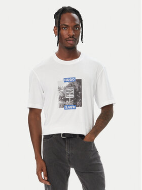 HUGO HUGO Camiseta 50570041 Blanco Regular Fit