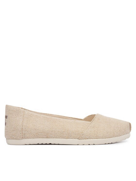 Toms Baleriny Toms Alpargata Ballet 10023042 Beżowy