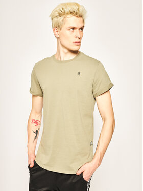 G-Star Raw G-Star Raw Marškinėliai Sustainable D16396-B353-2199 Žalia Relaxed Fit