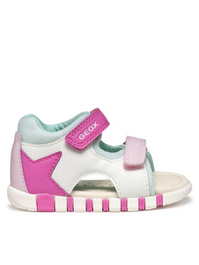 Geox Sandály Geox B Sandal Iupidoo B5517B 0BC14 C0563 Bílá