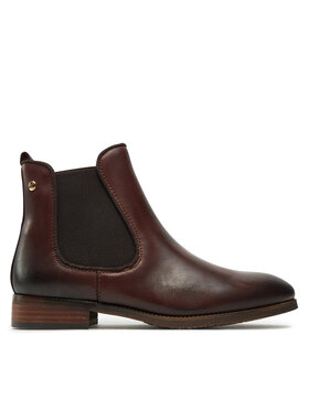 Pikolinos Členková obuv s elastickým prvkom Pikolinos W4D-8637ST Hnedá