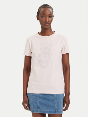 Guess Guess Camiseta V6GI12 K3325 Rosa Regular Fit