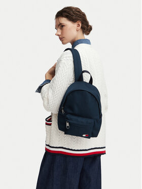 Tommy Jeans Rucksack Tommy Jeans Tjw Ess Daily Dome Backpack AW0AW18648 Dunkelblau
