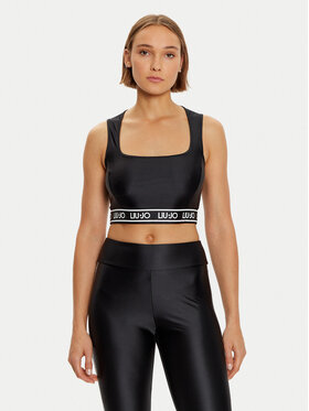 Liu Jo Sport Liu Jo Sport Top de sujetador TF4191 J4726 Negro Regular Fit