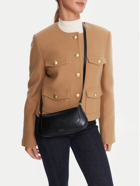 Calvin Klein Ročna torba Calvin Klein Hardware Zip Crossbody LV04F1046G Črna