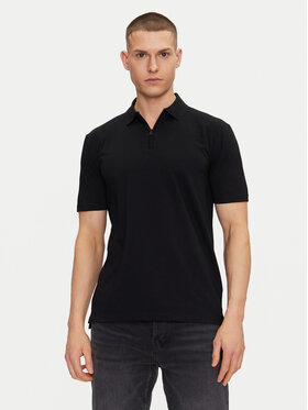 HUGO HUGO Поло Dekok233 50543368 Чорний Regular Fit