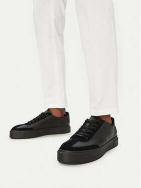 Calvin Klein Sportcipők Calvin Klein Basket Cupsole Lup Wt Lth HM0HM02133 Fekete