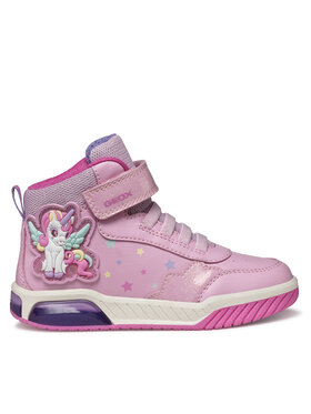 Geox Sneakersy Geox J Inek J56ASA 0BCKC C8206 M Růžová