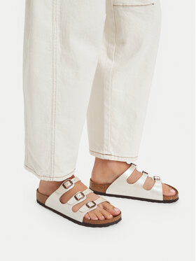 Birkenstock Šľapky Birkenstock Florida 1029818 Écru