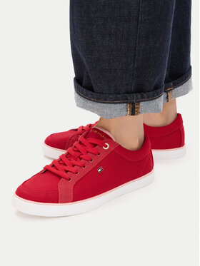 Tommy Hilfiger Tenisenes Tommy Hilfiger Th Low Vulc FW0FW09390 Sarkans