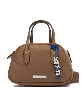 KARL LAGERFELD Kabelka KARL LAGERFELD B1W30016 Hnedá