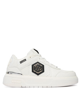 PHILIPP PLEIN Снікерcи PHILIPP PLEIN SAFS USC0925 PTE003N Білий