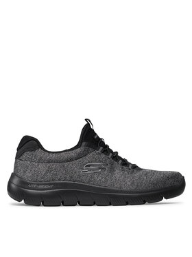 Skechers Sneakersy Skechers Forton 52813/BBK Šedá