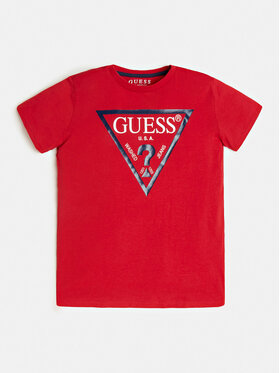 Guess Guess T-shirt L73I55 K8HM0 Crvena Regular Fit