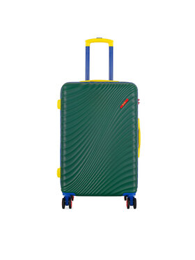 Semi Line Vidējs koferis Semi Line T5936-2 Zaļš