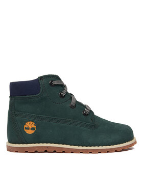 Timberland Šnurovacia obuv Timberland Pokey Pine Mid Lace Up TB0A292EEY01 Zelená