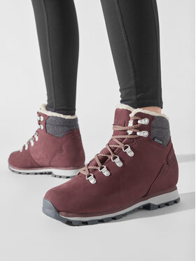 Jack Wolfskin Трекінгові черевики Jack Wolfskin Thunder Bay Texapore Mid W 4053681 Бордовий