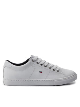 Tommy Hilfiger Snīkeri Tommy Hilfiger Essential Leather Sneaker FM0FM02157 Balts