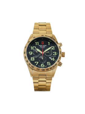 Swiss Alpine Military Ročna ura Swiss Alpine Military 7047.9114 Zlata