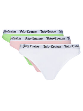 Juicy Couture Juicy Couture Комплект трусиків Diddy JCLBR224572 Кольоровий