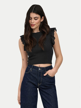 ONLY ONLY Top Mathilda 15308890 Negro Regular Fit