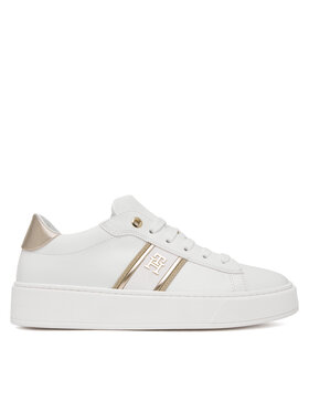 Tommy Hilfiger Sneakersy Tommy Hilfiger T4A9-34421-1281 S Bílá