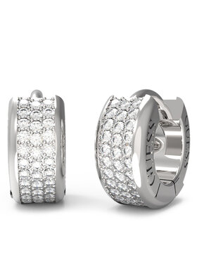 Guess Σκουλαρίκια Guess JUBE04 583JW Ασημί
