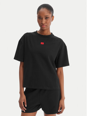 HUGO HUGO Camiseta Signature 50556807 Negro Regular Fit