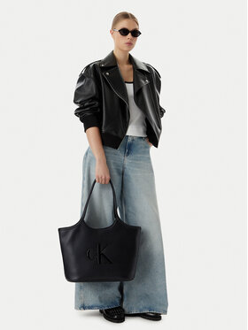 Calvin Klein Torebka Calvin Klein Bold Ck LV04F3562G Czarny