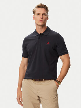 Beverly Hills Polo Club Beverly Hills Polo Club Polo P-SS26M-P42560_Red LogoNVY Azul marino Regular Fit