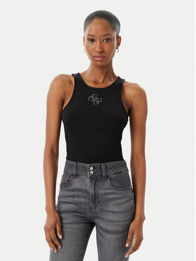 Guess Guess Top W6RP39 KD092 Negro Regular Fit