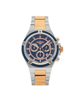 Roamer Годинник Roamer Tempomaster Chrono 221837 49 45 20 Срібний