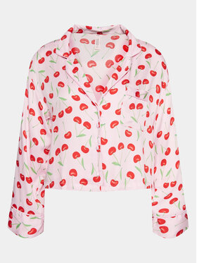 Hunkemöller Hunkemöller Camiseta de pijama 205059 Rosa Relaxed Fit