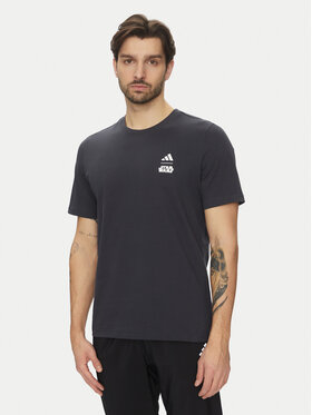 adidas adidas Marškinėliai Star Wars The Mandalorian™ JI5716 Pilka Regular Fit