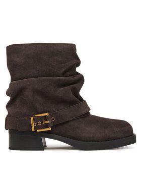 MICHAEL Michael Kors Členková obuv MICHAEL Michael Kors Colby 40F5COFE5S Hnedá