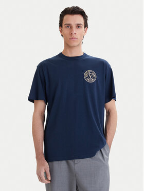 Versace Jeans Couture Versace Jeans Couture Camiseta 80GAHT04 CJ00T Azul marino Regular Fit