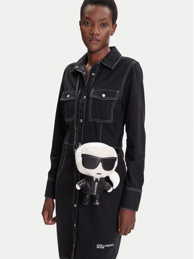 KARL LAGERFELD Torbica KARL LAGERFELD A3W30186 Crna