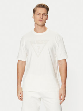 Guess Guess Футболка Z4BI02 I3Z14 Білий Overshirt Fit