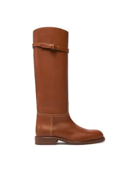 Polo Ralph Lauren Kozačky Polo Ralph Lauren 818959252001 Hnědá