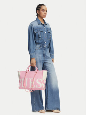 Guess Rankinė Guess E6GZ03 WP750 Šviesiai rožinė
