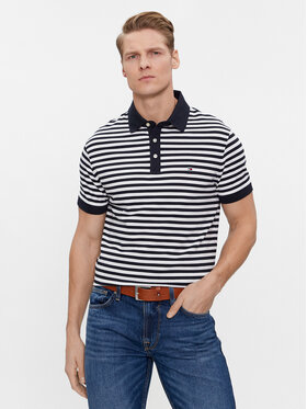 Tommy Hilfiger Tommy Hilfiger Poloshirt 1985 MW0MW17771 Dunkelblau Slim Fit