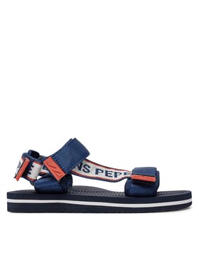 Pepe Jeans Sandále Pepe Jeans Pool One B PBS70063 Tmavomodrá