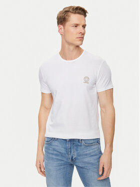 Versace Versace Majica Medusa AUU01005 Bela Slim Fit