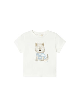 Mayoral Mayoral Camiseta 1001 Blanco Regular Fit