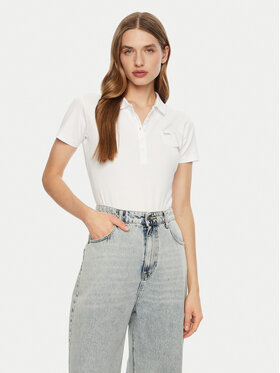 Guess Guess Поло W5RP47 KARS2 Білий Regular Fit