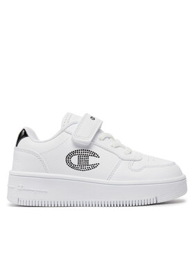 Champion Sneakersy Champion Rebound Platform Glitter G Ps Low Cut Shoe S32830-CHA-WW009 Bílá