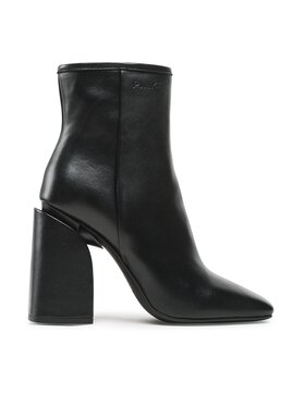 PINKO Polokozačky PINKO Tea Tronchetto PE 23 BLKS1 100664 A0N9 Černá