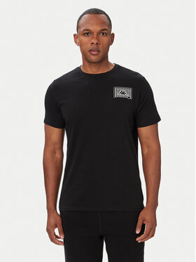 Kappa Kappa Camiseta 322P14W Negro Regular Fit